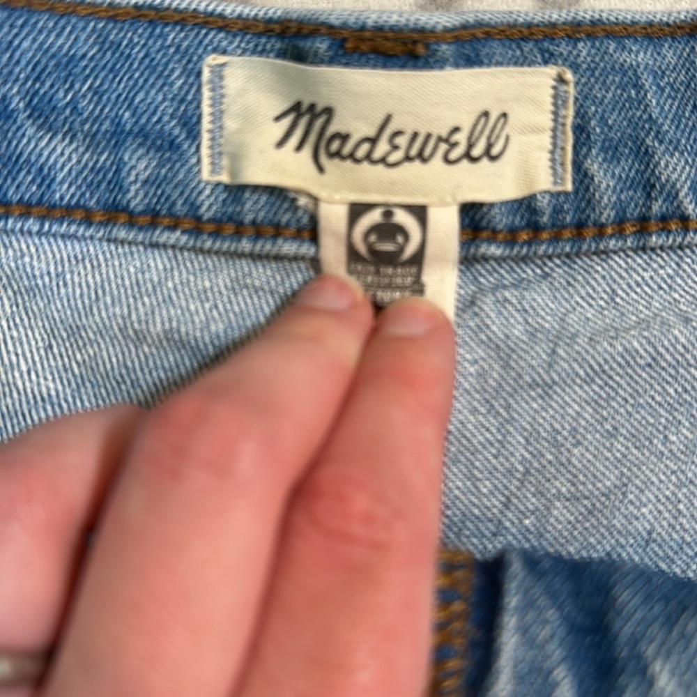 Madewell High Rise Denim Shorts - Picture 3 of 5